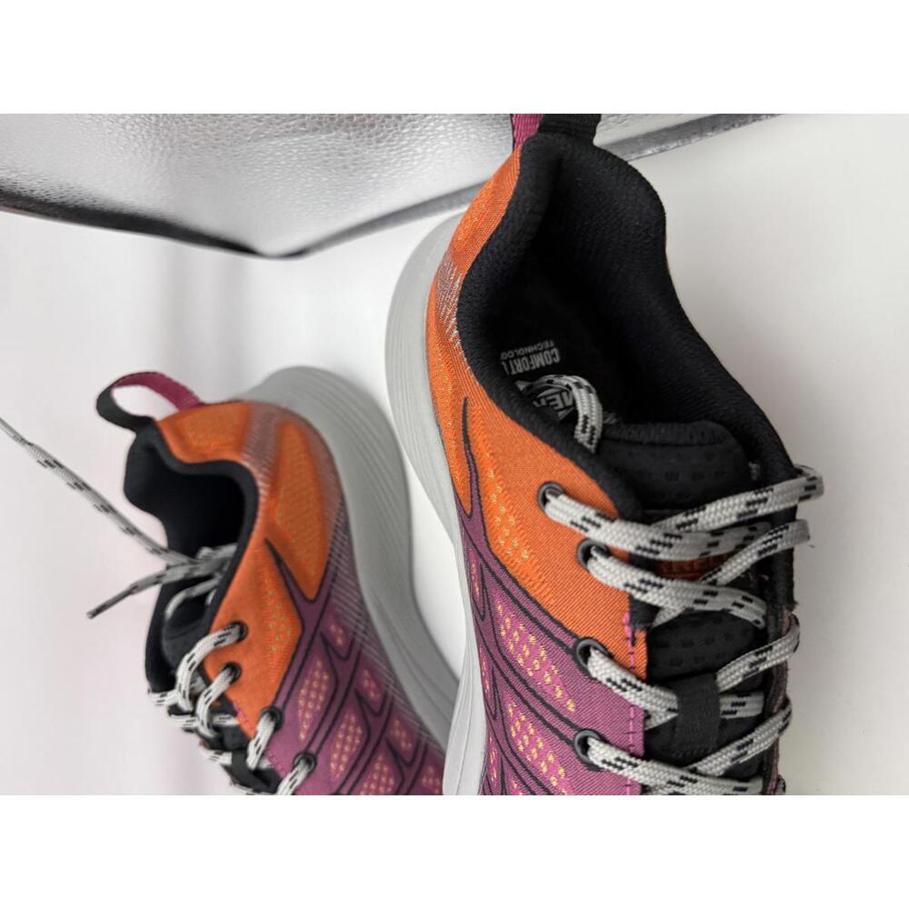 Merrell Pink and Orange Gradient Athletic Shoes - Picture 6 of 13